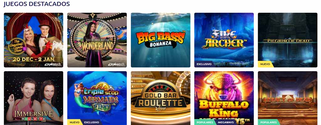 Juegos de casino PlayUZU