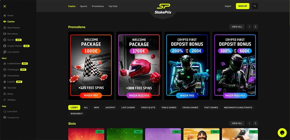 Stakeprix Online-Casino