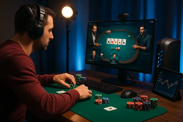 Poker ao vivo online