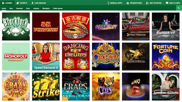 Deposit methods icons